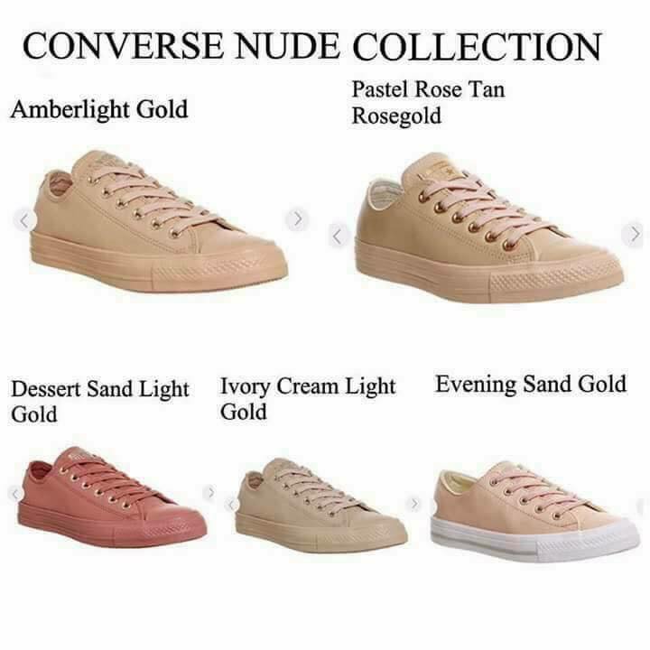 converse amberlight light gold exclusive